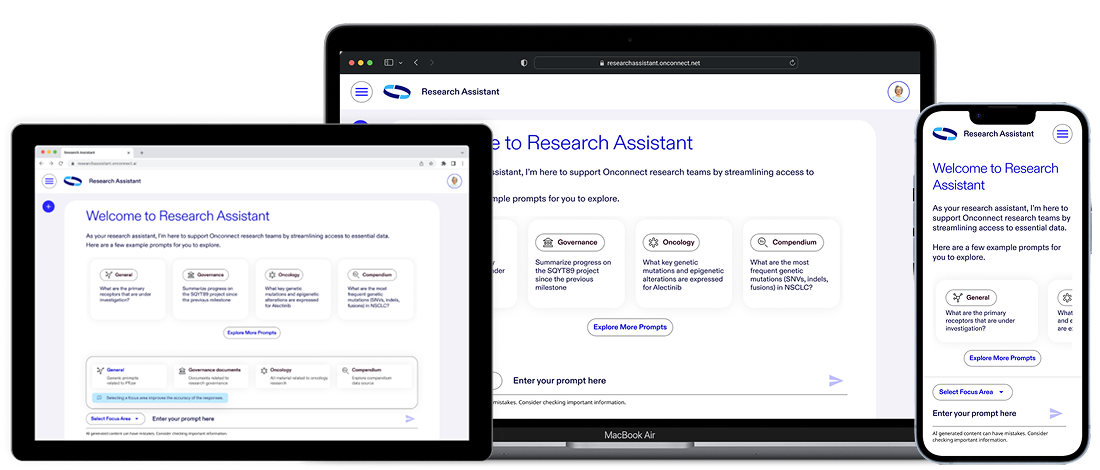 Research Assistant — multi-device overview